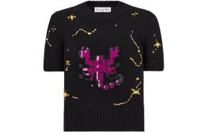 Свитер кашемировый Dior женский, черный