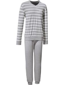 Ночное белье Erwin Müller, цвет grau meliert/weiß
