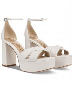 Женские сандалии на платформе Jullian Sam Edelman, Bright White Leather
