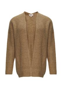 Вязаный кардиган s.Oliver, светло-коричневый