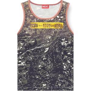 Топ Lifty Camou DIESEL, черный/зеленый