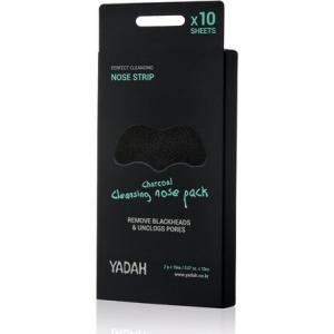 Полоски для очистки носа с углем, упаковка для очищения носа с углем, 10 шт Yadah