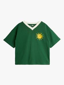 Детская футболка с v-образным вырезом Mini Rodini, Green