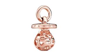 Metal Bead Ornament Women's Pandora, золото