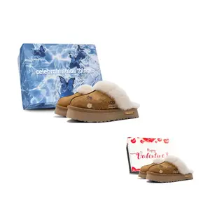 Женские противоскользящие тапочки с облегающим мысом Chestnut Brown UGG, коричневый (,)