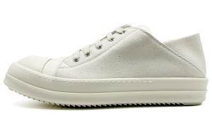 Шнурованные кеды из канваса Rick Owens DRKSHDW, белый