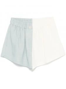 Forte Forte шорты в стиле колор-блок, нейтральный