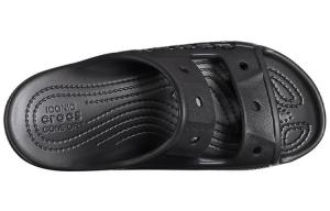 Шлепанцы и сланцы Crocs Fashion Casual Unisex Black Slippers