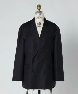 Весна 1. Пиджак из шерстяной саржи Drawer, цвет Navy