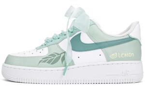 Кроссовки Nike Air Force 1 Skateboard Shoes Women's Low-Top White/Green