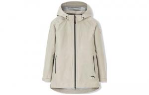 Всепогодный женский тренчкот цвета дуба и хаки Anta