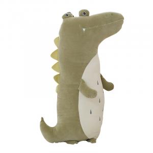 Мягкая игрушка динозавр, плюшевая кукла мультяшный единорог, длина 50см/80см Fox fairy, Crocodile