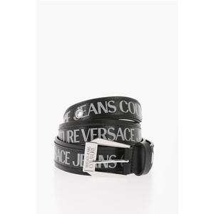 Черный пояс из коровьей кожи Versace, Black