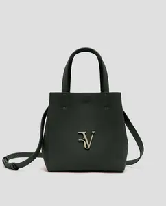 Женская сумка Bruna Tote Midi из кожи Roberto Verino, светло-зеленый