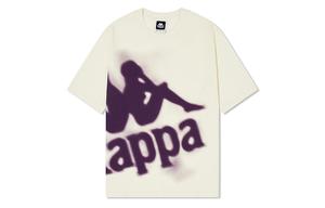 Футболка Unisex Multicolor Kappa, Tallow White-0111