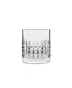 Двойные бокалы для коктейля Mixology Charme Old Fashion объемом 12,75 унций, набор из 4 штук Luigi Bormioli, clear