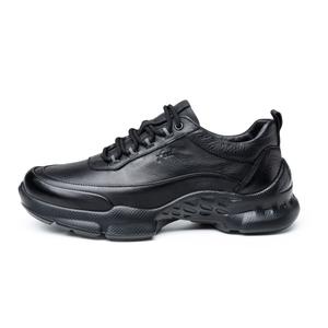 FED Легкие низкие повседневные туфли мужские черные