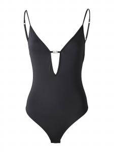 DIESEL Боди-рубашка в черном цвете