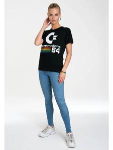 Футболка Commodore C64 черного цвета Logoshirt