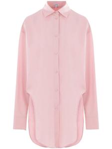 Рубашка из поплина и хлопка LOEWE, розовый