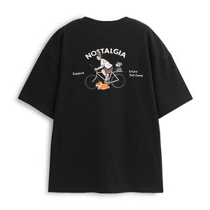 PEACEBIRD MEN Летняя футболка мужская черная, партия 1