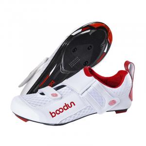 Велосипедные туфли унисекс среднего размера белый Boodun