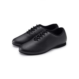 Туфли женские Muji на шнуровке, черный