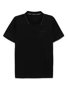 Рубашка поло с логотипом Karl Lagerfeld, черный