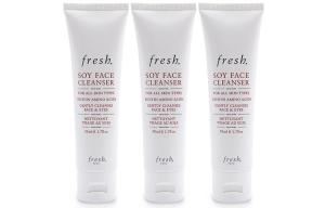 Soy Essence Gentle Cleansing And Cleanser Facial Cleansers, увлажняющее успокаивающее очищение Fresh, 50ml*3(set of three)