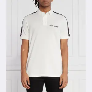 Рубашка поло стандартного кроя Armani Exchange, белый