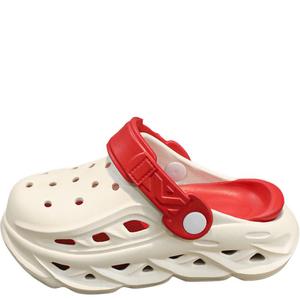 Детские сандалии с защитой от кик-стоп CAMKIDS, бежевый/красный