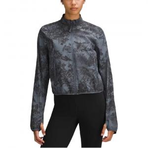 Светоотражающая куртка женская с рисунком, разноцветная Lululemon, цвет Sketch Print Multicolor