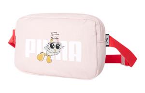 Футболка из полиэстера с поясной сумкой унисекс розовая PUMA