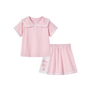 Детская повседневная спортивная одежда Disney, розовый