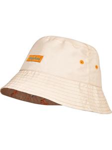 Playshoes Двусторонняя солнцезащитная шляпа бежевого/светло-коричневого цвета