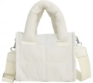 Мини-сумка-тоут из стеганого материала для женщин, сумка через плечо, нейлоновая объемная сумка, сумка-мешок, легкая сумка-мешок.