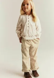 Брюки с цветочным принтом Newbie, Beige