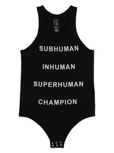 Жилет с надписью Rick Owens X Champion, черный