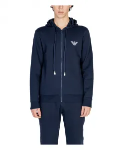 Толстовка на молнии Emporio Armani, синий
