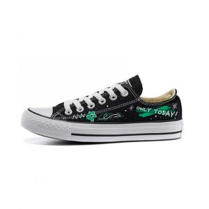 Converse Кроссовки All Star Jasper Sunny Day износостойкие и легкие низкие матерчатые unisex черно-белые