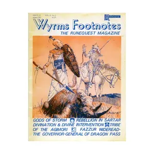 Журнал #12 "Gods of Storm, Rebellion in Sartar, Tribe of the Agimori", Wyrm's Footnotes Magazine