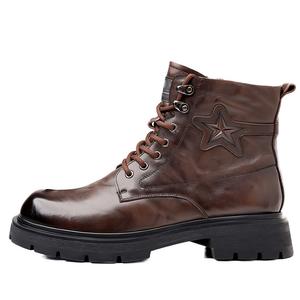 Короткие мужские ботинки Martin MODENGPAN, Black [Fleece-Lined]