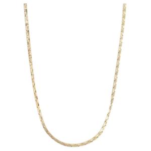 SAINT LAURENT Латунное ожерелье женское золотое