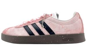 Adidas Кроссовки VL Court Classic с амортизацией, износостойкие, низкие, в стиле немецкой армии, унисекс, розовые