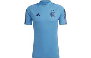 Футбольная майка мужская синяя Adidas, синий