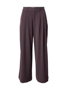 Широкие брюки со складками спереди millane, Brown