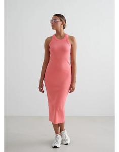 Платье-майка Aim'n Hibiscus с резинкой, розового цвета