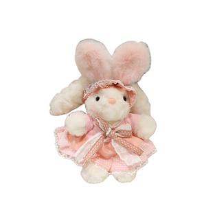 Висячая плюшевая куколка ушанка из коллекции Bunny, высота 18 см Pissie