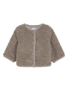 Noppies Флисовая куртка серого цвета
