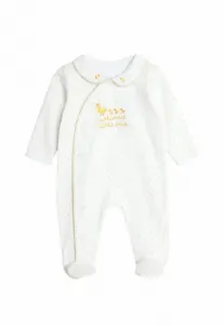 Добро пожаловать, малыш! спальный комбинезон стандартного размера. Jojo Maman Bébé, White